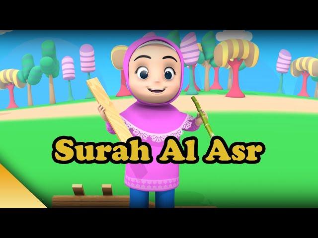 Murrottal Juz 30 Surah Al Asr with Craft Materials Animation