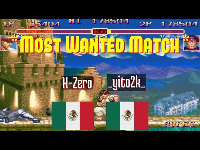 @ssf2xjr1: H-Zero (MX) vs _yito2k_ (MX) [Super Street Fighter II X GMC ssf2x ssf2 Fightcade] Apr 13