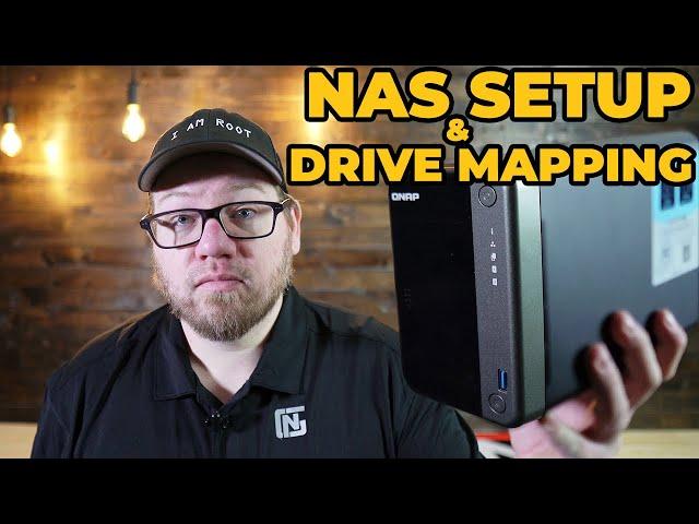 QNAP NAS Setup & Drive Mapping for Beginners