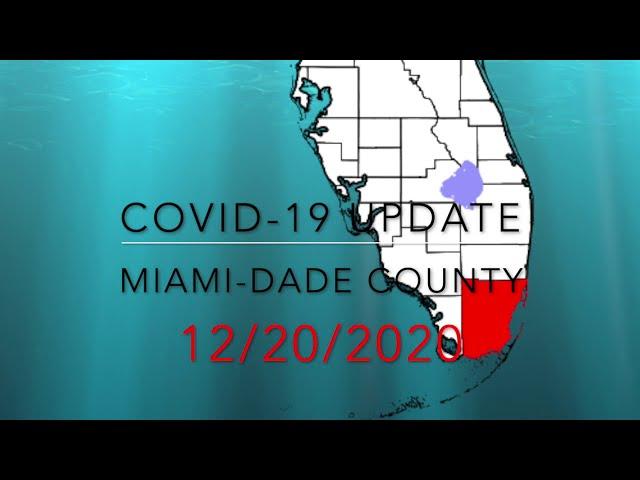 12-20-2020 Covid-19 Update for Miami-Dade County