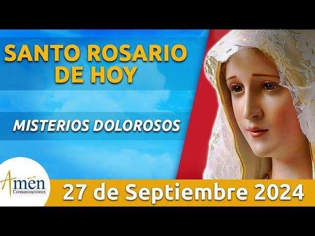 Santo Rosario de Hoy Viernes 27 Septiembre 2024  l Padre Carlos Yepes l Católica l Rosario l Amén