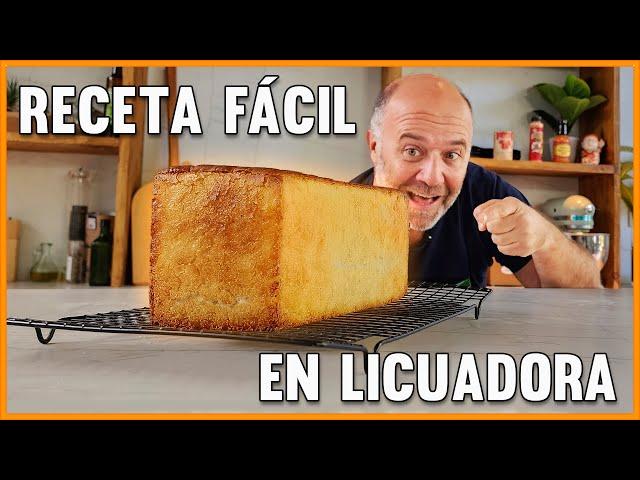 ¡Pan de arroz sin gluten! Receta fácil en licuadora