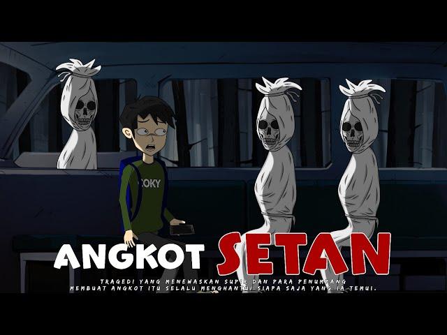 Kartun Hantu - Angkot Setan - Animasi Horor