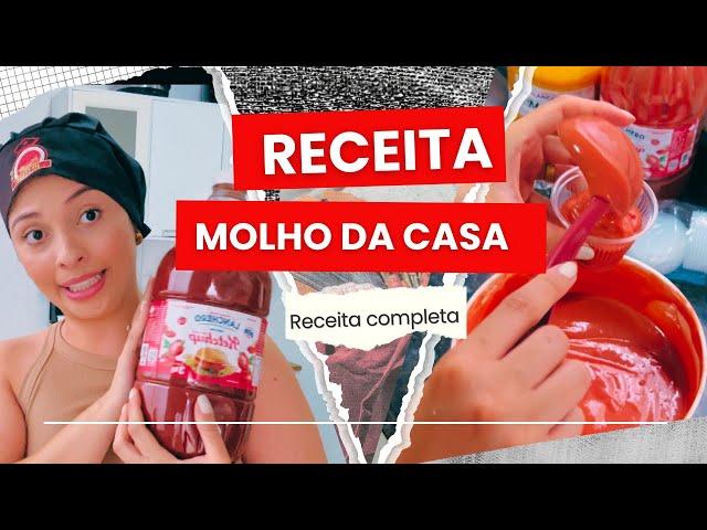 RECEITA DO NOSSO MOLHO DA CASA QUE MANDAMOS NO NOSSO DELIVERY