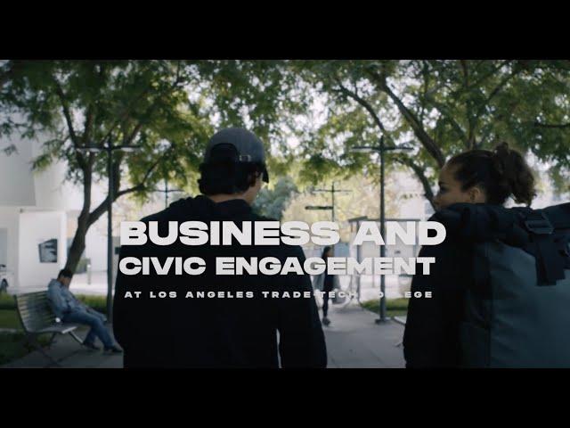 Learn About LATTC's Business & Civic Engagement Pathway