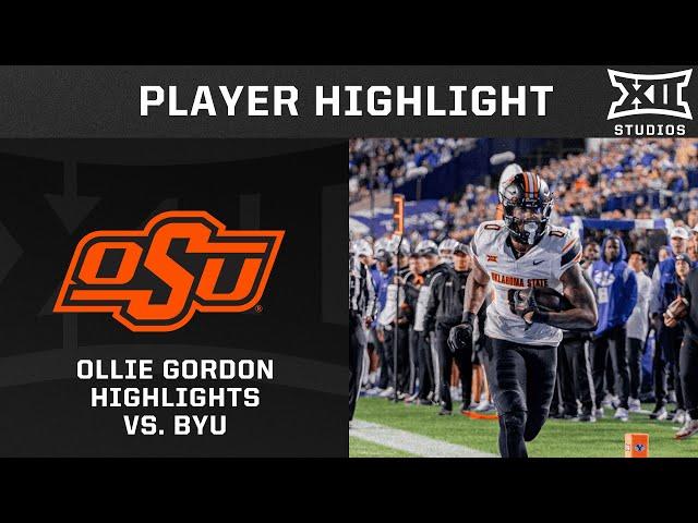 Ollie Gordon Highlights vs. BYU