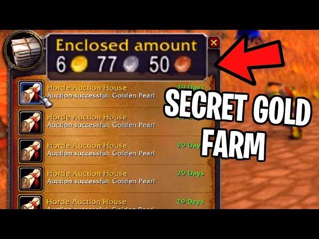 5 Secret Gold Farm Spots In Classic WoW
