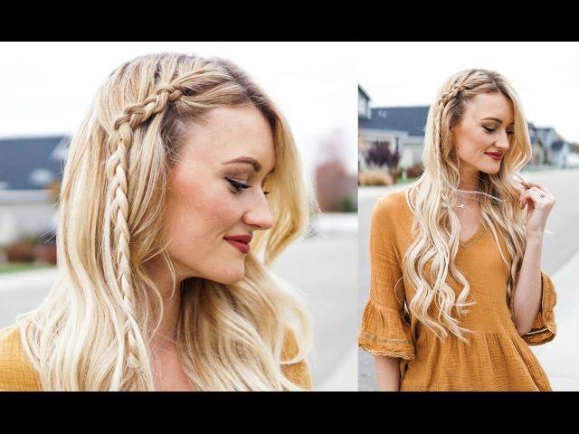 Romantic Side Dutch Braid Tutorial | Makenna Ashley