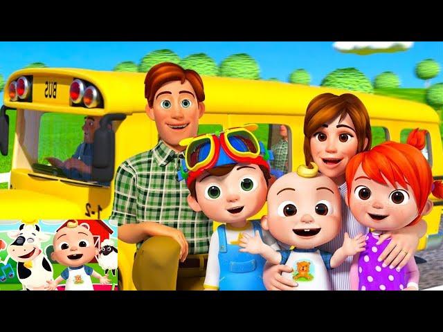 Fun and Educational Nursery Rhymes Compilation - The Wheels on the Bus and Baa Baa Black Sheep