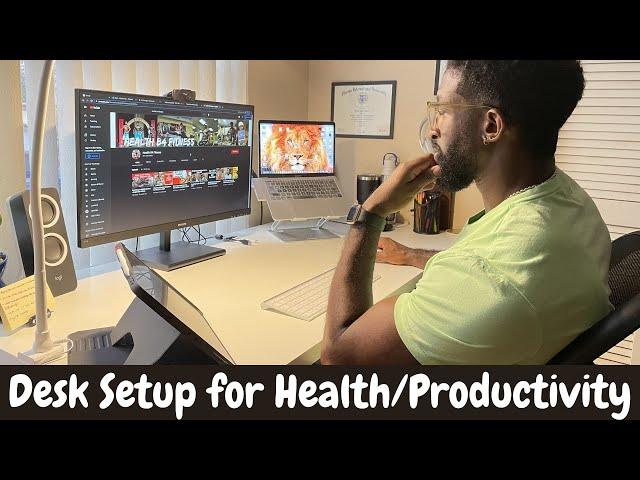 Desk Setup for Health & Productivity