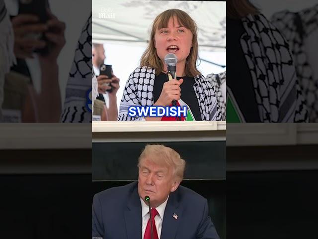 Trump's reaction to Greta Thunberg: 'She's a strange person'