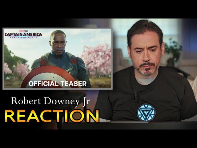 Robert Downey Jr REACTION Captain American 4 Trailer