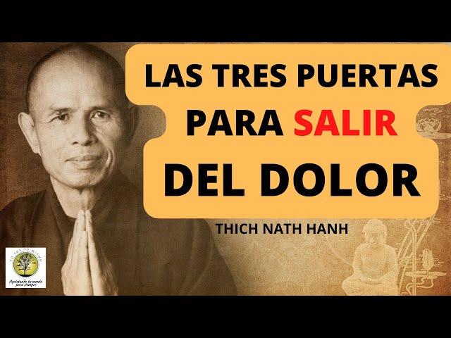 LAS TRES PUERTAS PARA SALIR DEL DOLOR  #THICHNATHHANH #NODUALIDAD