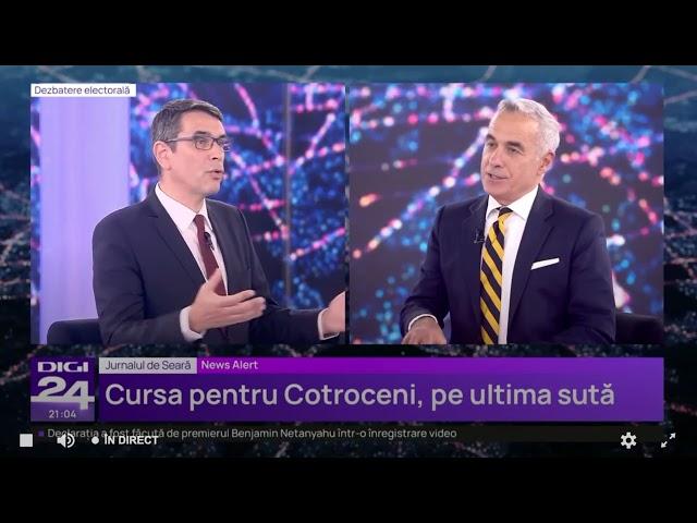 #CG11 la DIGI24: Marginalizare și antidemocrație - Călin Georgescu (13.11.2024)