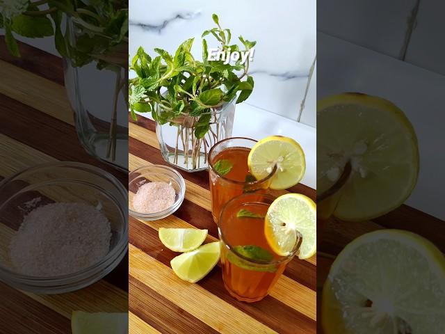 Refreshing Lemon tea recipe, 2 minutes lemon tea recipe #shorts