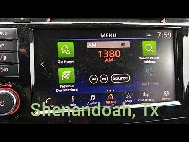 KRCM am1380 Shenandoah, Tx 12-20-2019