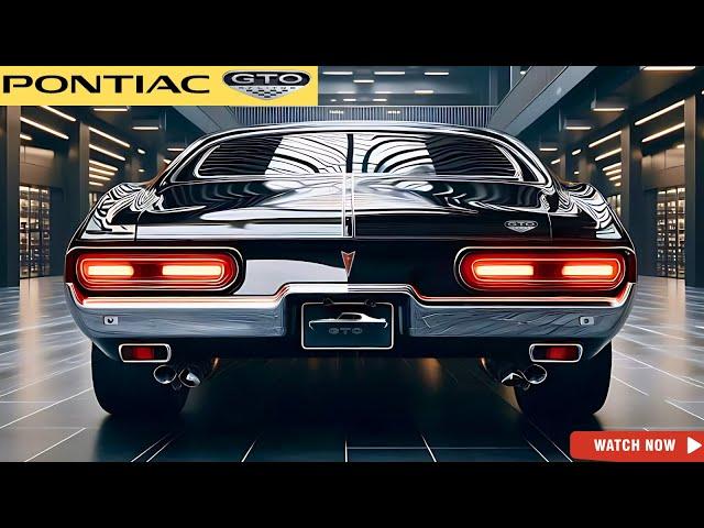 The Legend Returns! 2025 Pontiac GTO DESTROY the Competition...