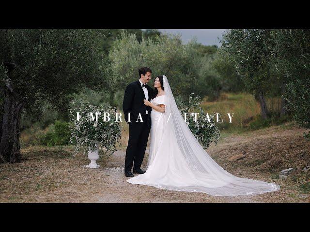 Samantha & Matthew // destination wedding in Umbria at I Casali di Colle San Paolo, Italy 