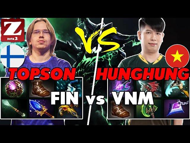 TOPSON (MAGNUS) vs HUNGHUNG (OUTWORLD DESTROYER) - Battle Of Mid Players Dota 2 - Z Dota 2 Channel