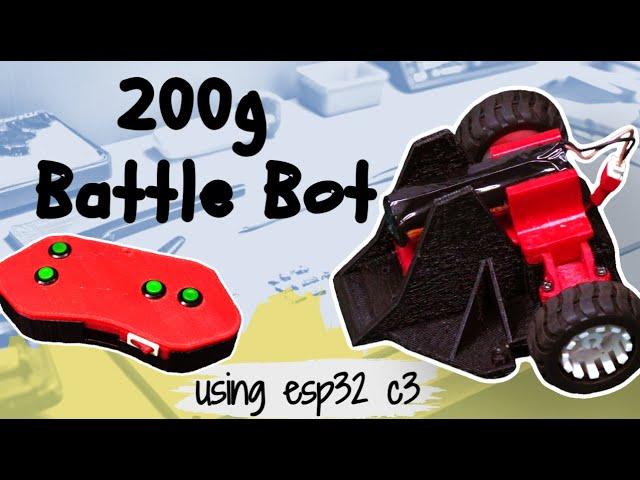 200g Battle Bot   |  DIY RC CAR