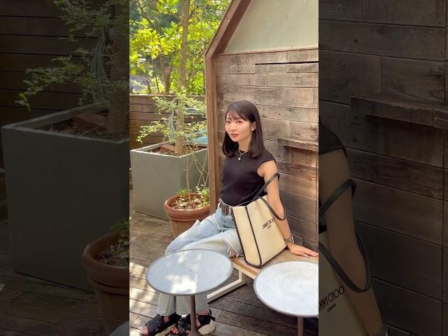 テラスでのんびり〜 #ミスコン #ミス慶應 #大学生 #慶應 #いいね #かわいい