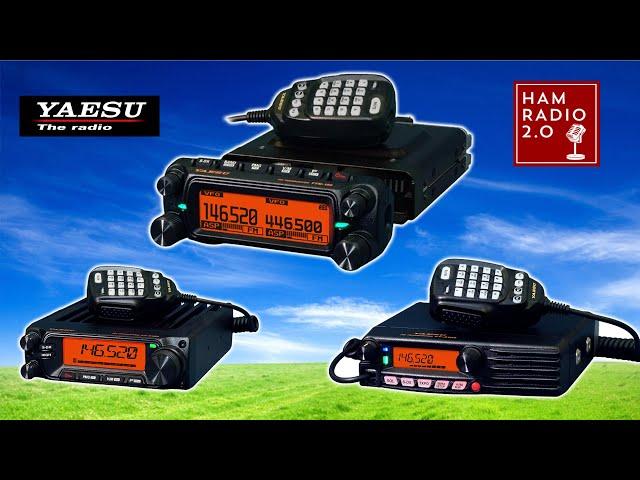 Yaesu REVEALS 3 New VHF/UHF Ham Radios!