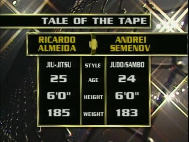 Ricardo Almeida vs Andrei Semenov