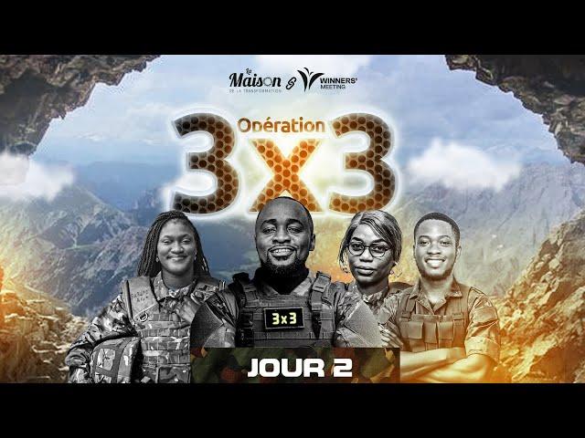 OPERATION 3 X 3 | J2 -  LES TRANSACTIONS SPIRITUELLES - Pst HERIBERT DONALD MELE
