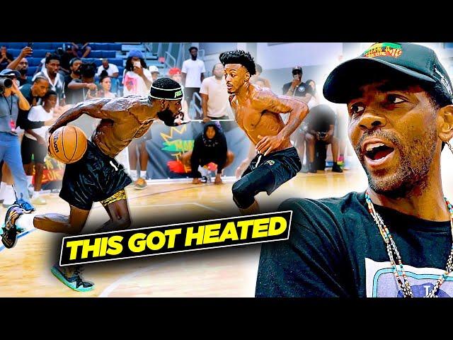 Kyrie Irving Set Up This CRAZY 1v1 For $5000… Uncle Skoob vs Deebones