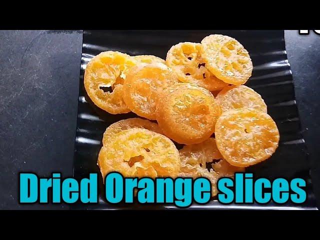 Dried Orange slices / Candied oranges.By Archana Jain the Queen of kitchen.