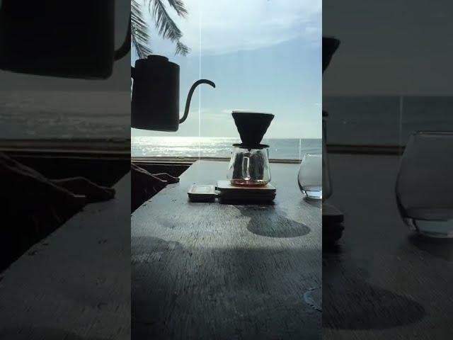 Manual brew only - black poison coffee bar
