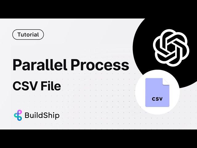 Parallel Process CSV File with AI Workflow