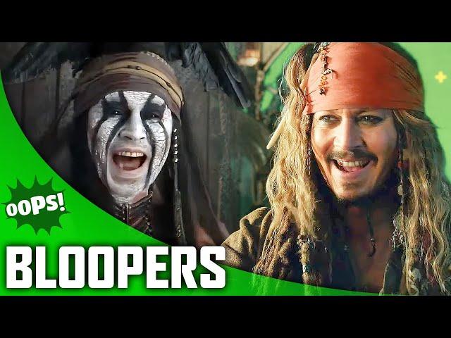 JOHNNY DEPP | Hilarious and Epic Bloopers, Gags and Outtakes Compilation