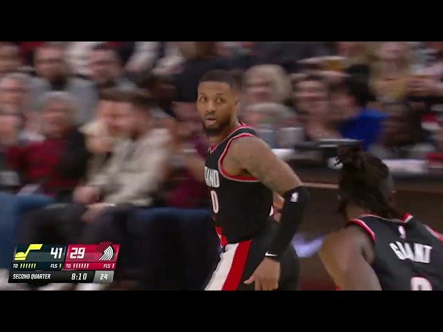 Damian Lillard | Pull Up 3PT | Portland Trailblazers 2022-23