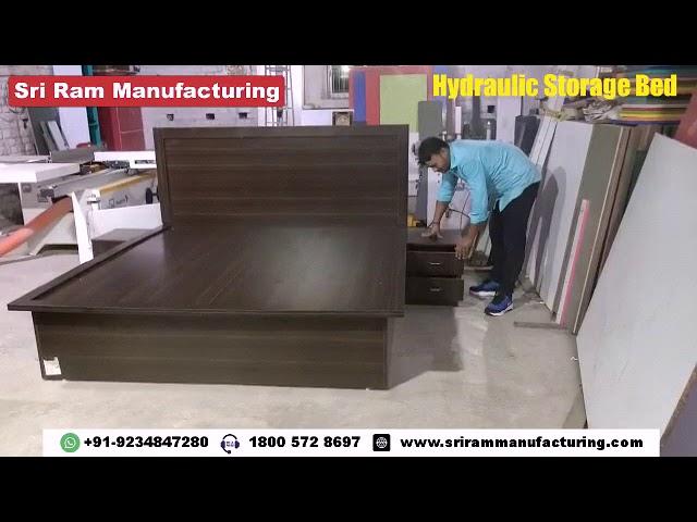 Sri Ram Manufacturing is manufacturer and supplier of Hydraulic Bed | Hydraulic King Size Bed