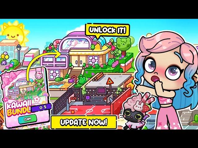 UPDATE NOW ! NEW KAWAII HOUSE MAKER IS HERE IN AVATAR WORLD| NEW FURNITURES | NEW POOL