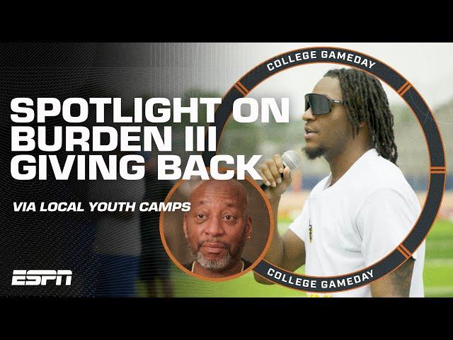 Mizzou's Luther Burden III's mission to make a difference on and off the field | College GameDay