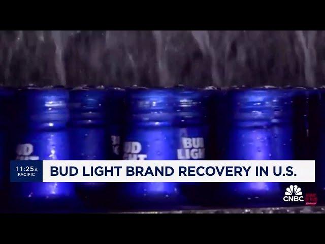 Bud Light brand slowly recovering in U.S.