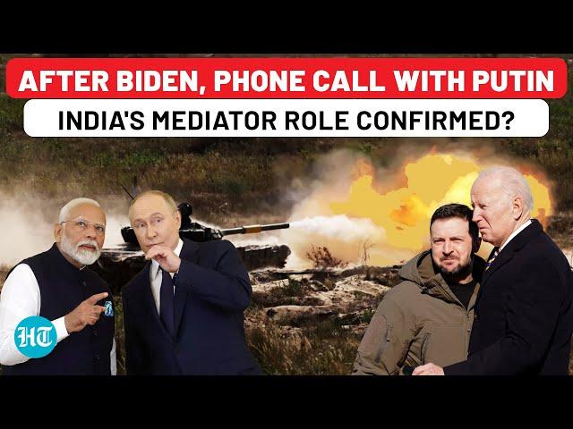 As West Fails, PM Modi Tells Putin This, Hours After Biden Call: India Mediator?| Russia-Ukraine War