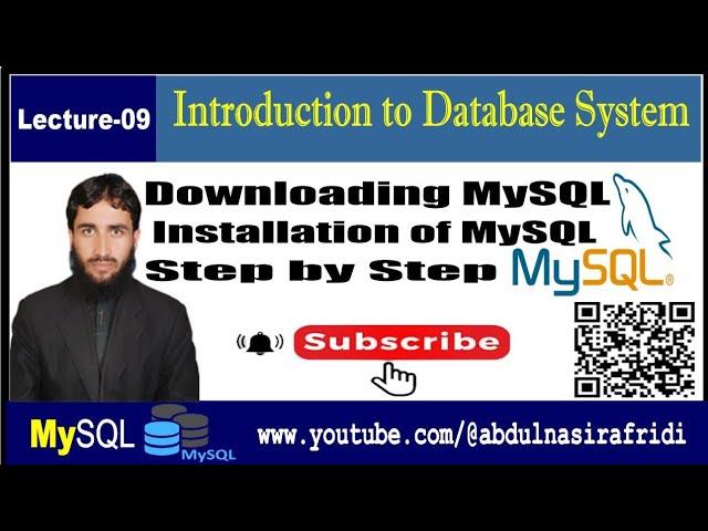 Lecture-09| MySQL download & installation| MySQL DBMS and SQL