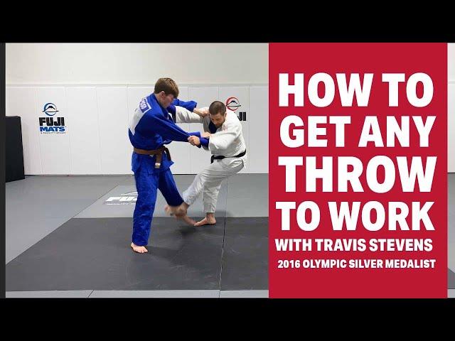 HOW TO GET ANY THROW TO WORK! - Travis Stevens Basic Judo Techniques