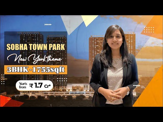 Sobha Manhattan Towers9886890004New York Themed 3BHK Flats Near Electronic City by Sobha Town Park