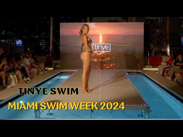 TINYE SWIMWEAR / MIAMI SWIM WEEK 2024 FULL RUNWAY SHOW at Night Swim Rooftop Bar.