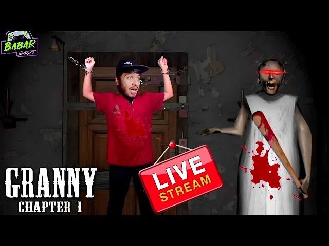 MY FIRST DAY IS GRANNY LIVE  | GRANNY GAMEPLAY (CHAPTER1)#granny    #grannylive #grannyescape #pc