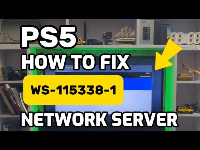 How To Fix PS5 WS-115338-1  Unable To Connect To The Server PlayStation