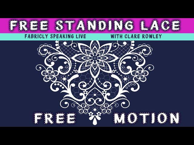 Sew Free-Standing Lace Without an Embroidery Machine!