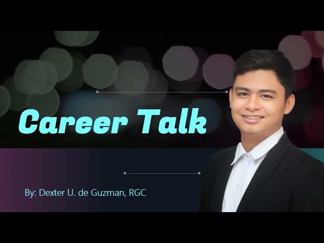 Career Talk 2021 | Choosing Career Path | Dexter's Page