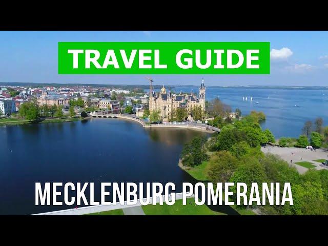 Mecklenburg Western Pomerania, Germany | Rostock, Schwerin, Neubrandenburg, Stralsund | Drone video