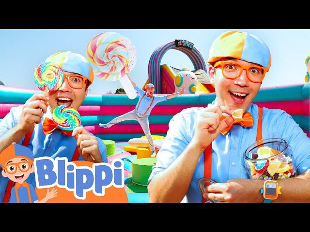 Blippi’s Candy Escape Challenge - Blippi's Big 10! | Educational Videos for Kids