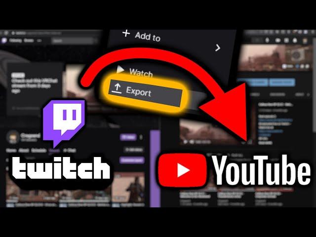 How to set up a VOD Archive Channel on YouTube for Twitch - guide and tips - Export VODs for dummies